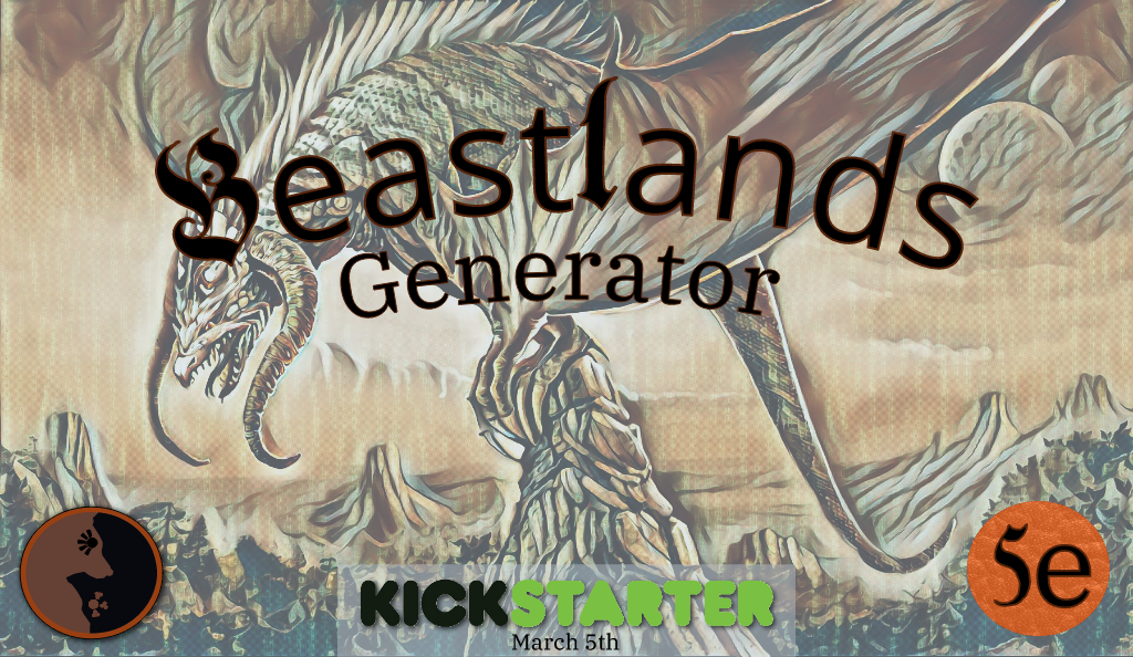 Beastlands on kickstarter